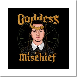 Goddess of Mischief Posters and Art